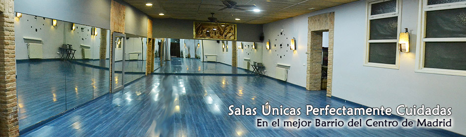 Salas para danza en la Academia Danza Oriental El Karnak