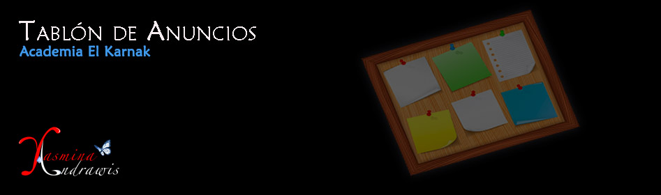 Tabl�n de anuncios de la Academia Danza Oriental El Karnak